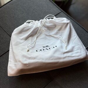 Coach Navy Leather with Gold Accent Crossbody Bag